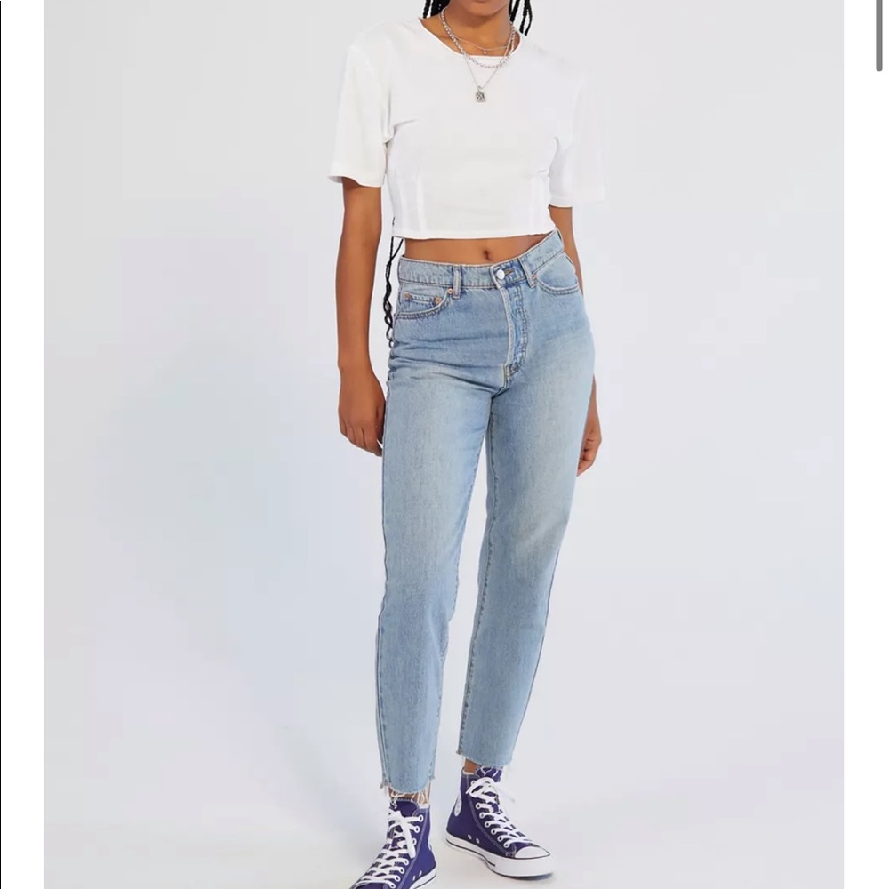 BDG High Waisted Slim Straight Jeans Size 26